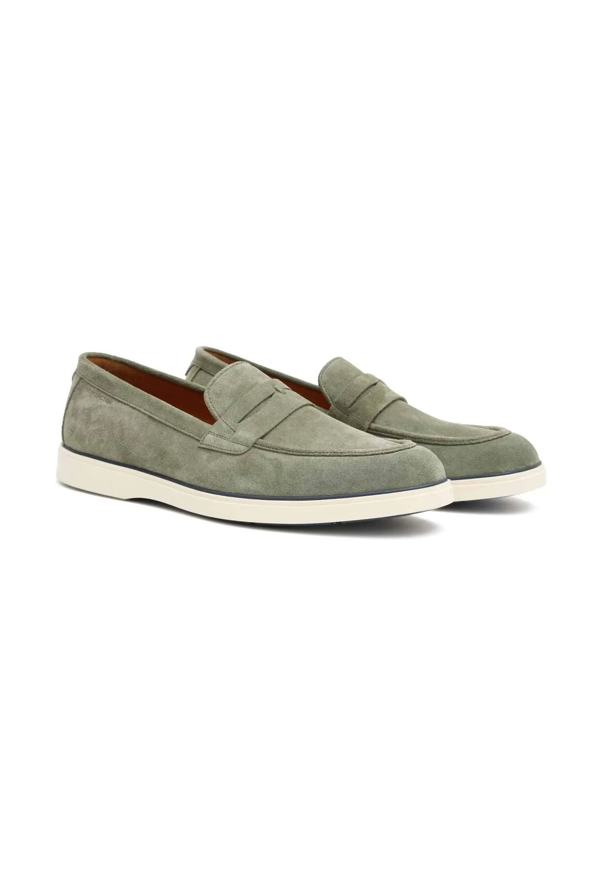 Hemington - Süet Deri Açık Yeşil Loafer (2)