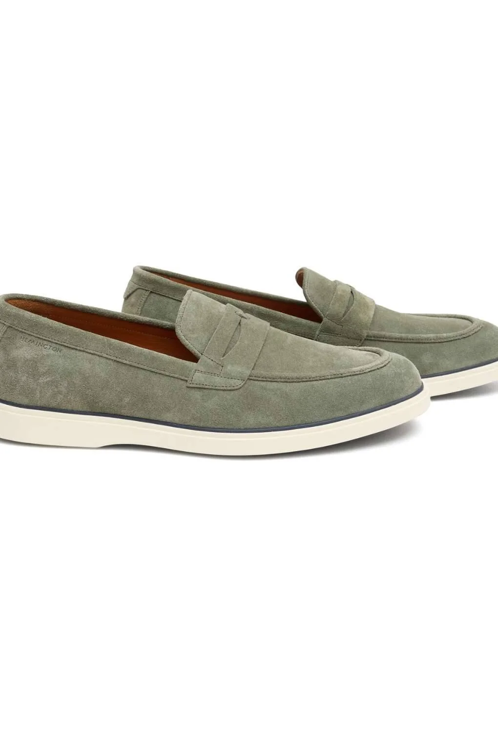Hemington - Süet Deri Açık Yeşil Loafer (3)