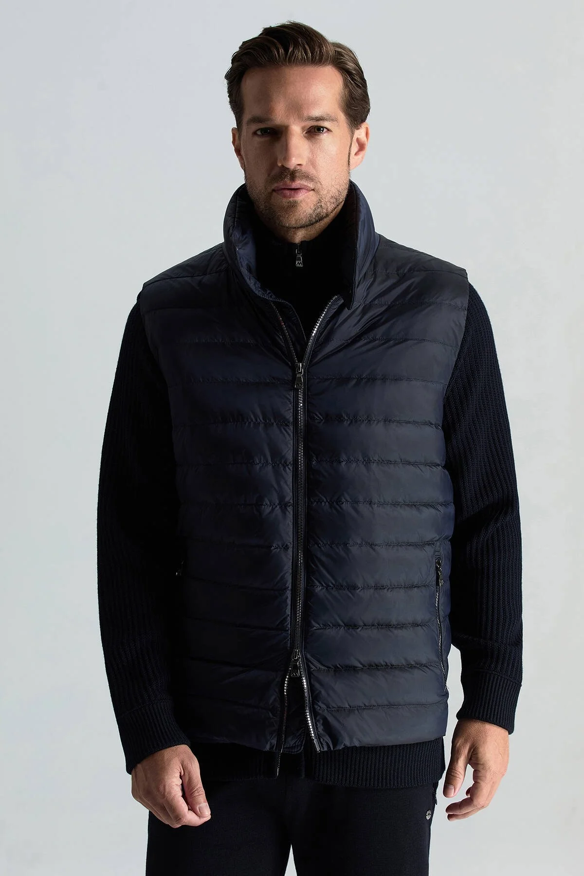 Hemington - Lacivert Activewear Kaz Tüyü Şişme Yelek (2)