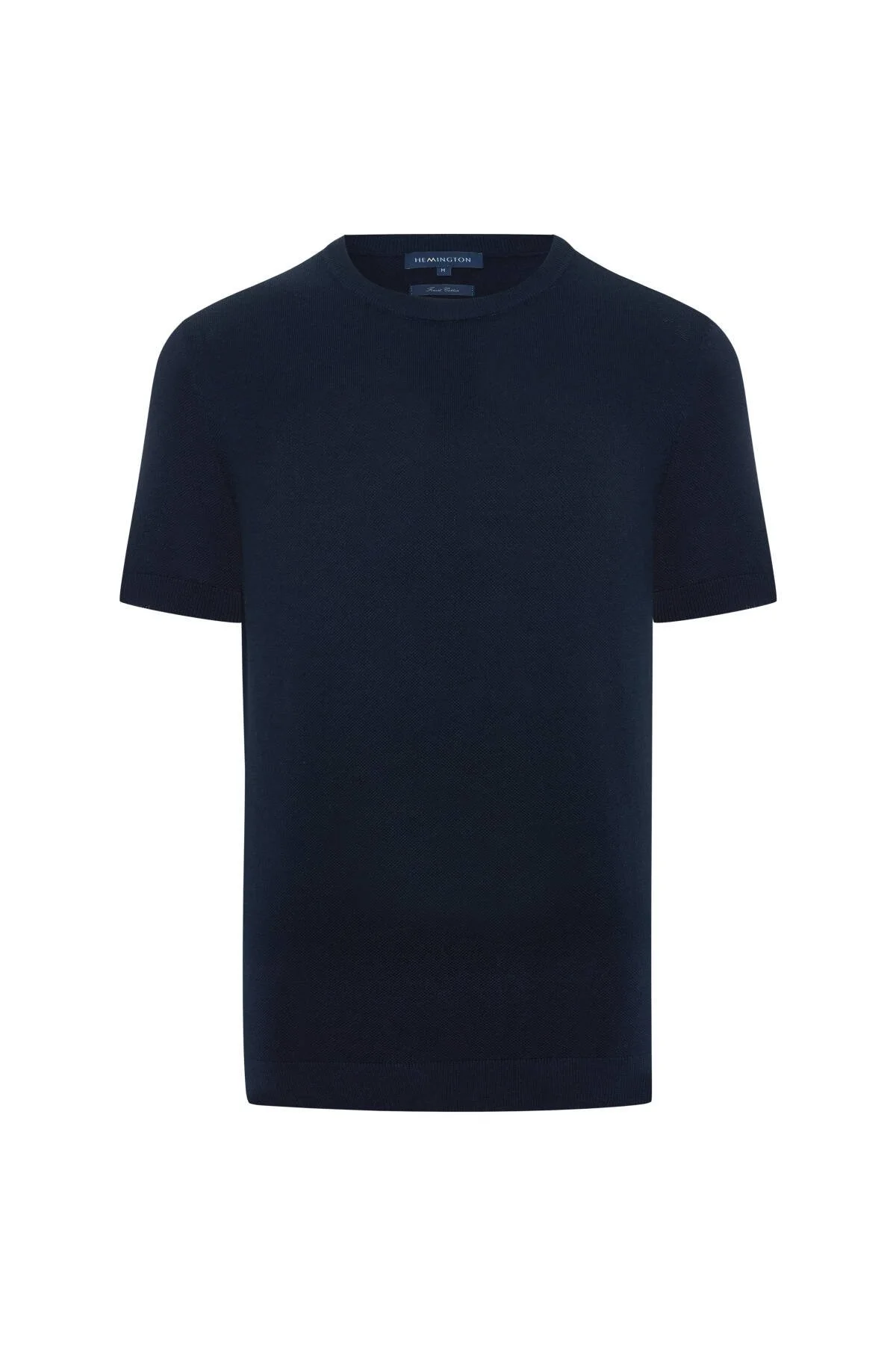 Hemington - Bisiklet Yaka Saf Pamuk Lacivert Triko T-Shirt (6)