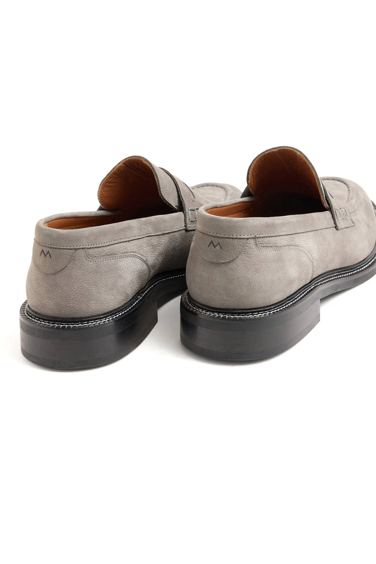 Hemington - Dikiş Detaylı Gri Loafer (4)