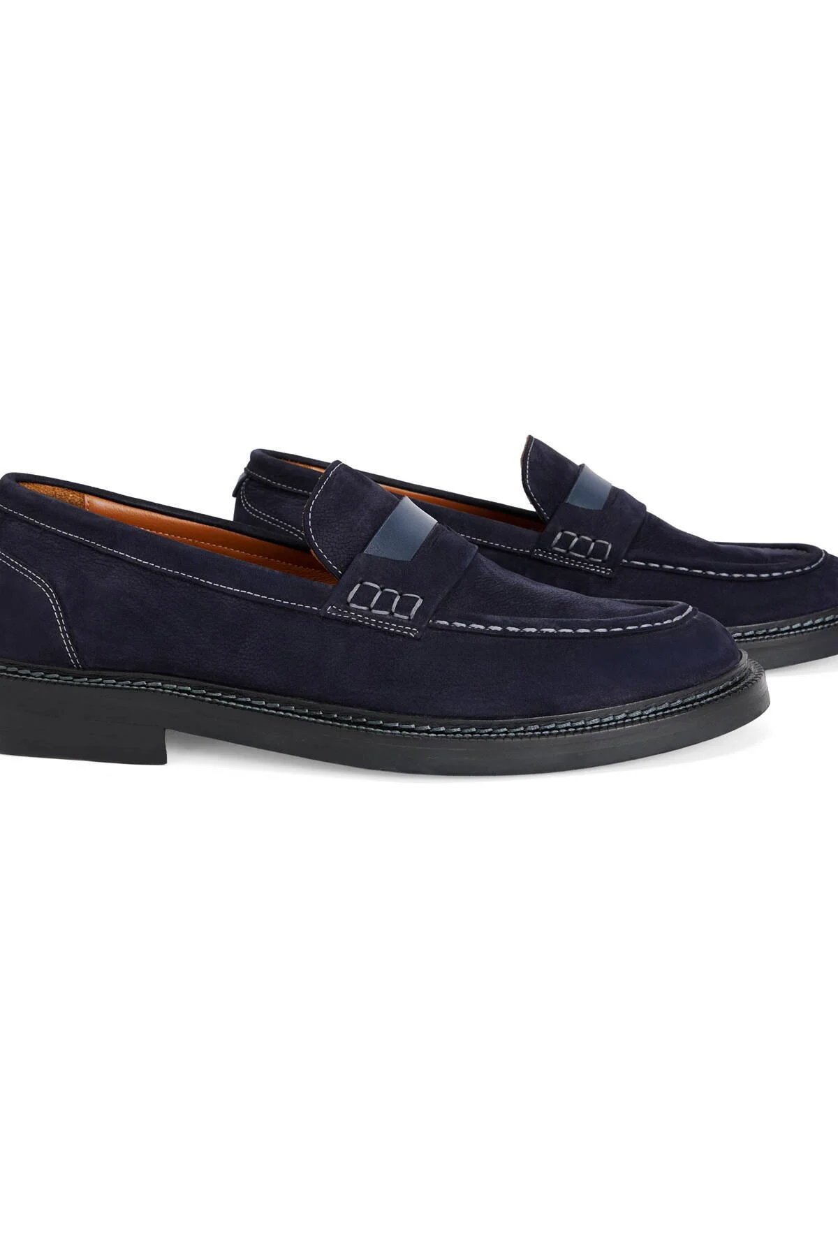 Hemington - Dikiş Detaylı Lacivert Loafer (2)