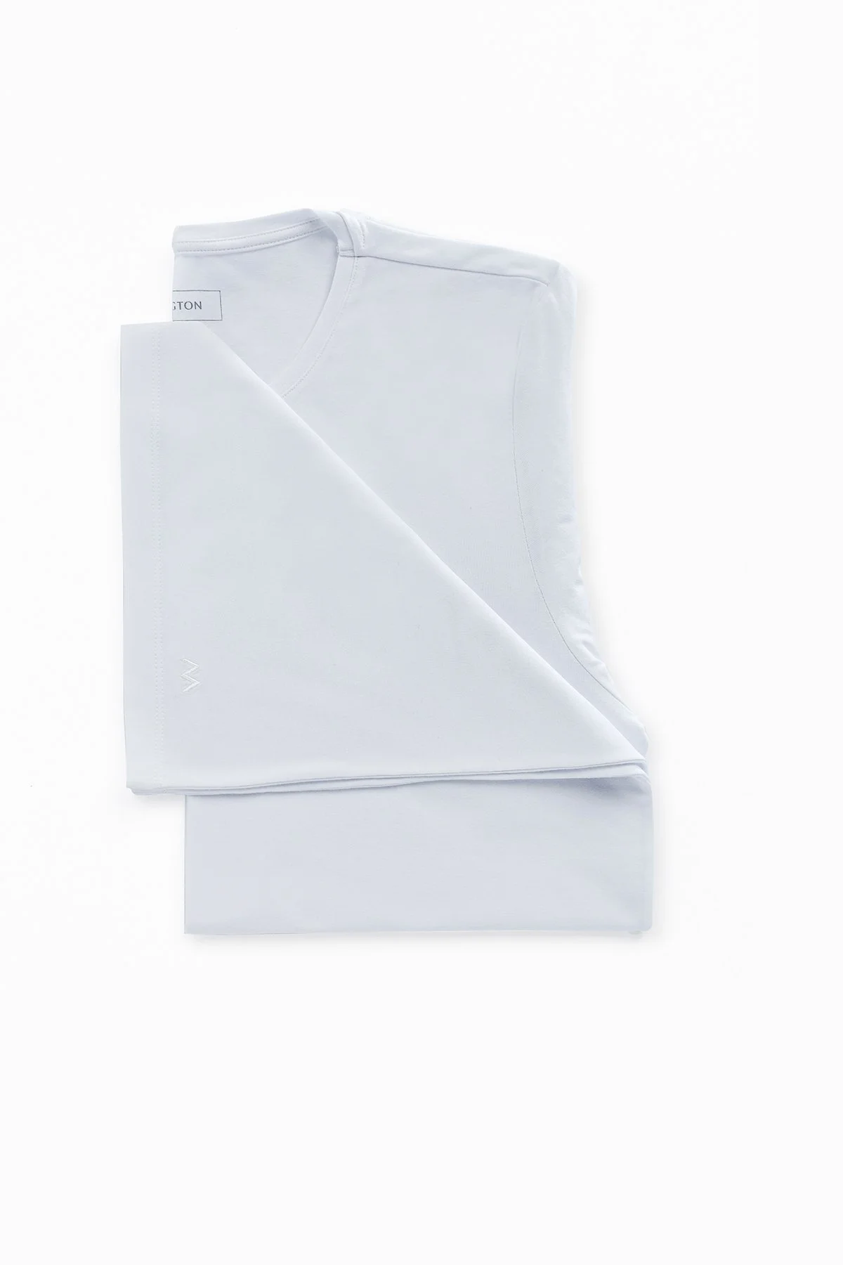 Hemington - İkili Beyaz İç Giyim T-Shirt Seti (4)