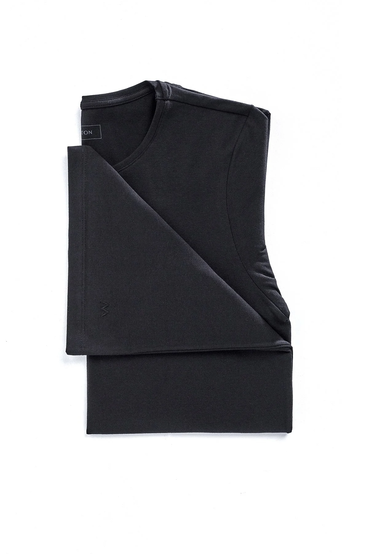 Hemington - İkili Siyah İç Giyim T-Shirt Seti (4)