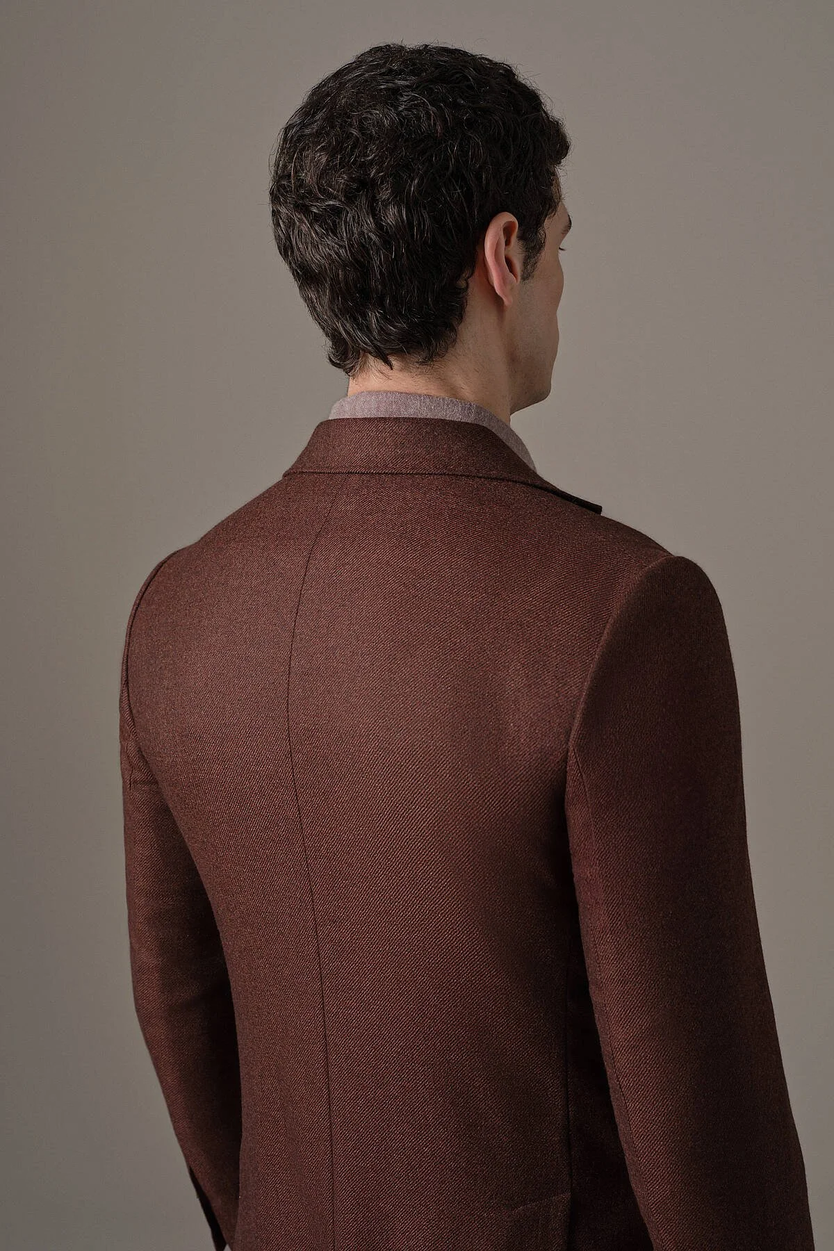 Hemington - İtalyan Yün Kaşmir Bordo Blazer Ceket (4)