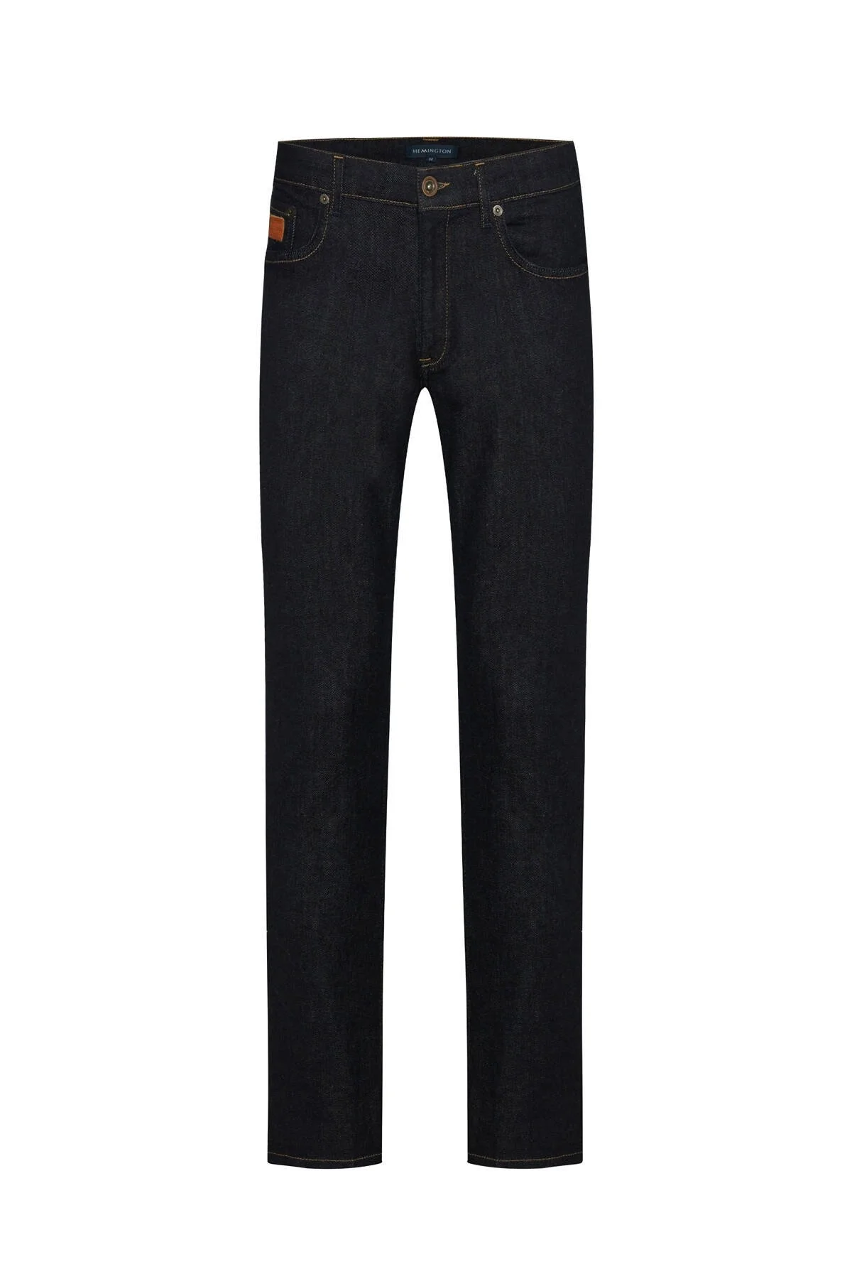 Hemington - Kaşmir Karışım Kışlık Lacivert Denim Pantolon (7)