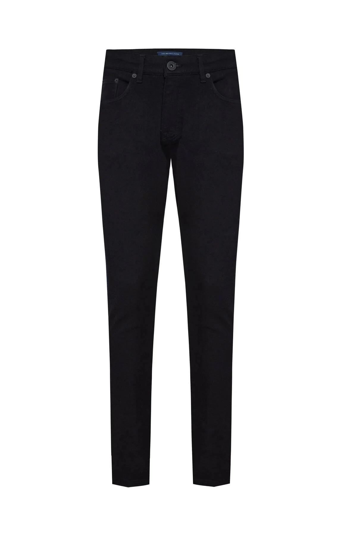 Hemington - Kaşmir Karışım Kışlık Siyah Denim Pantolon (6)