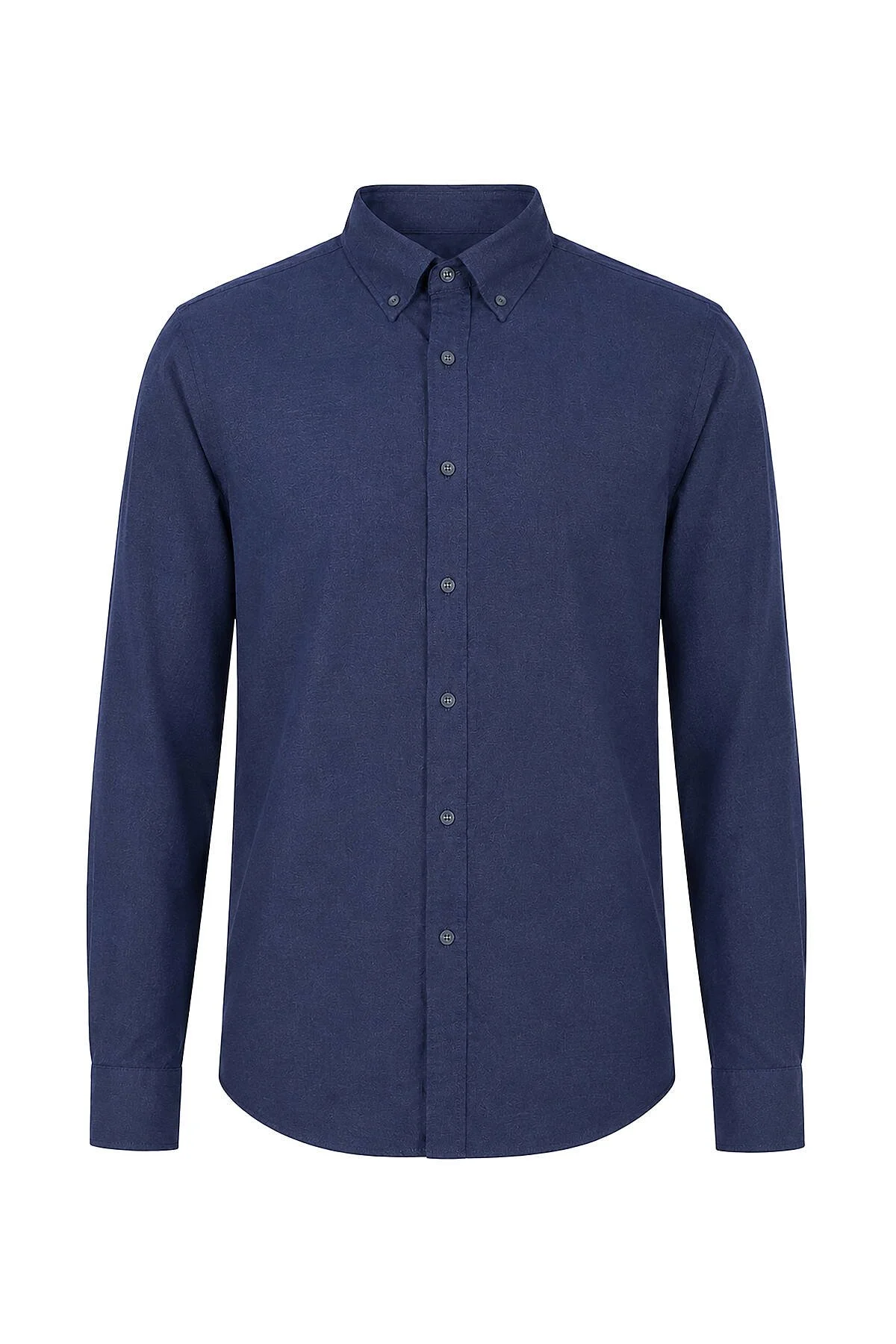 Hemington - Kaşmir Pamuk Twill Lacivert Gömlek (4)