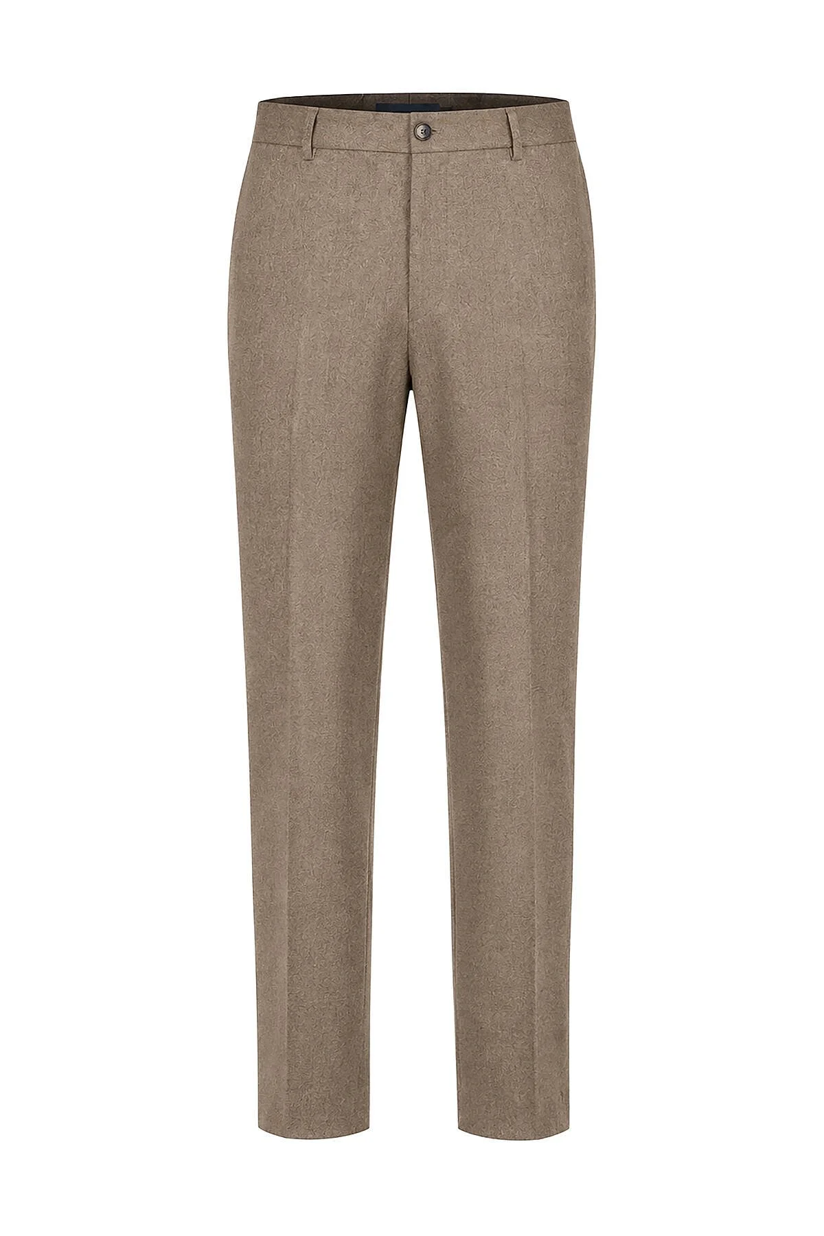 Hemington - Kaşmir Yün Karışım Camel Flanel Pantolon (6)