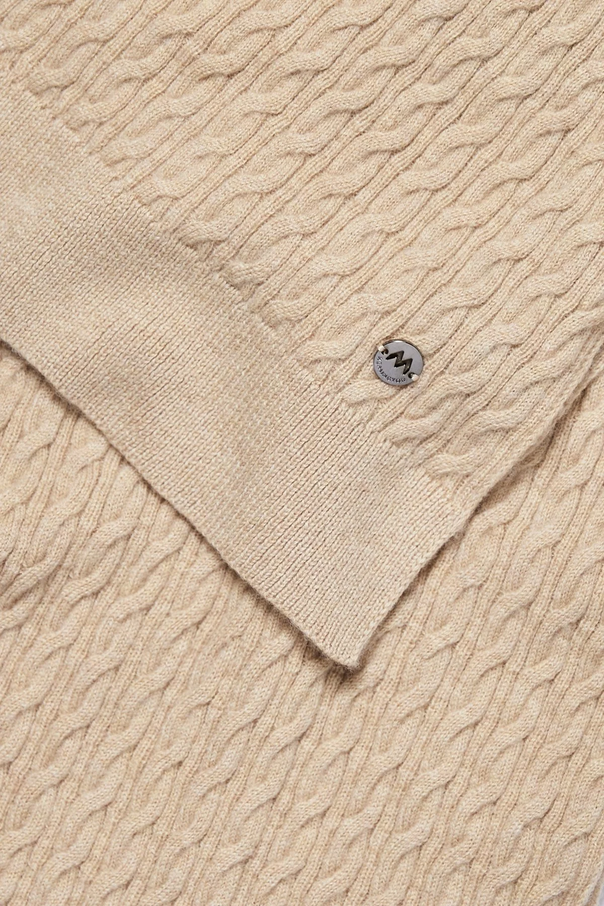 Hemington - Lambswool Yün Camel Çocuk Atkı (4)