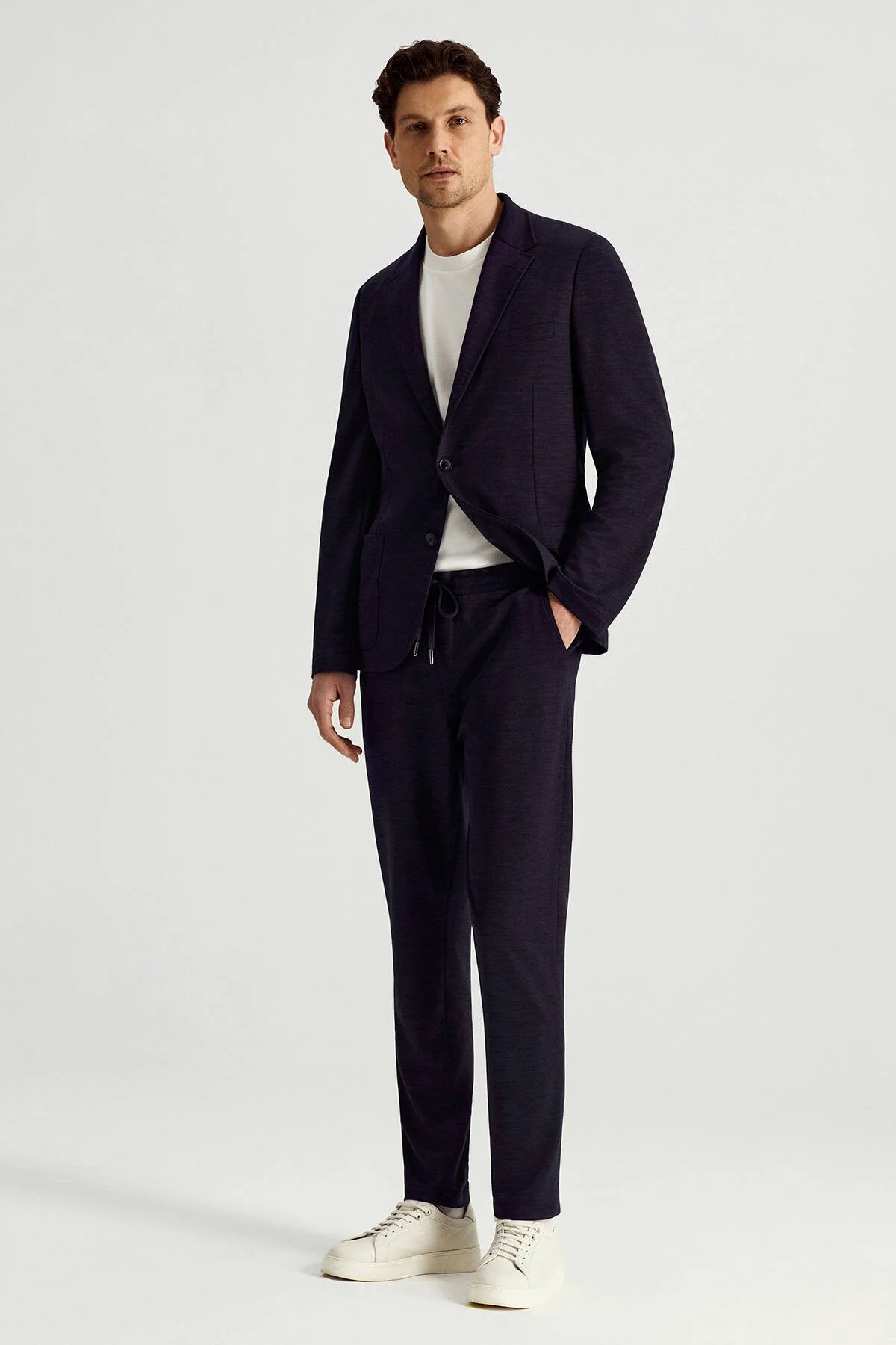Hemington - Lyocell Kumaş Lacivert Blazer Ceket (4)