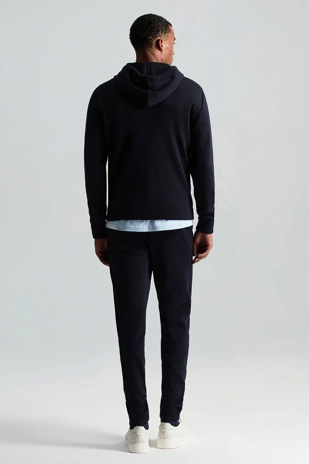 Hemington - M Logolu Kapüşonlu Lacivert Hoody (5)