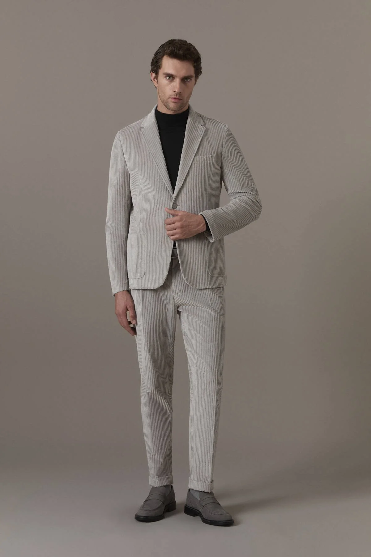 Hemington - Merino Yün Lupetto Yaka Siyah Triko (2)