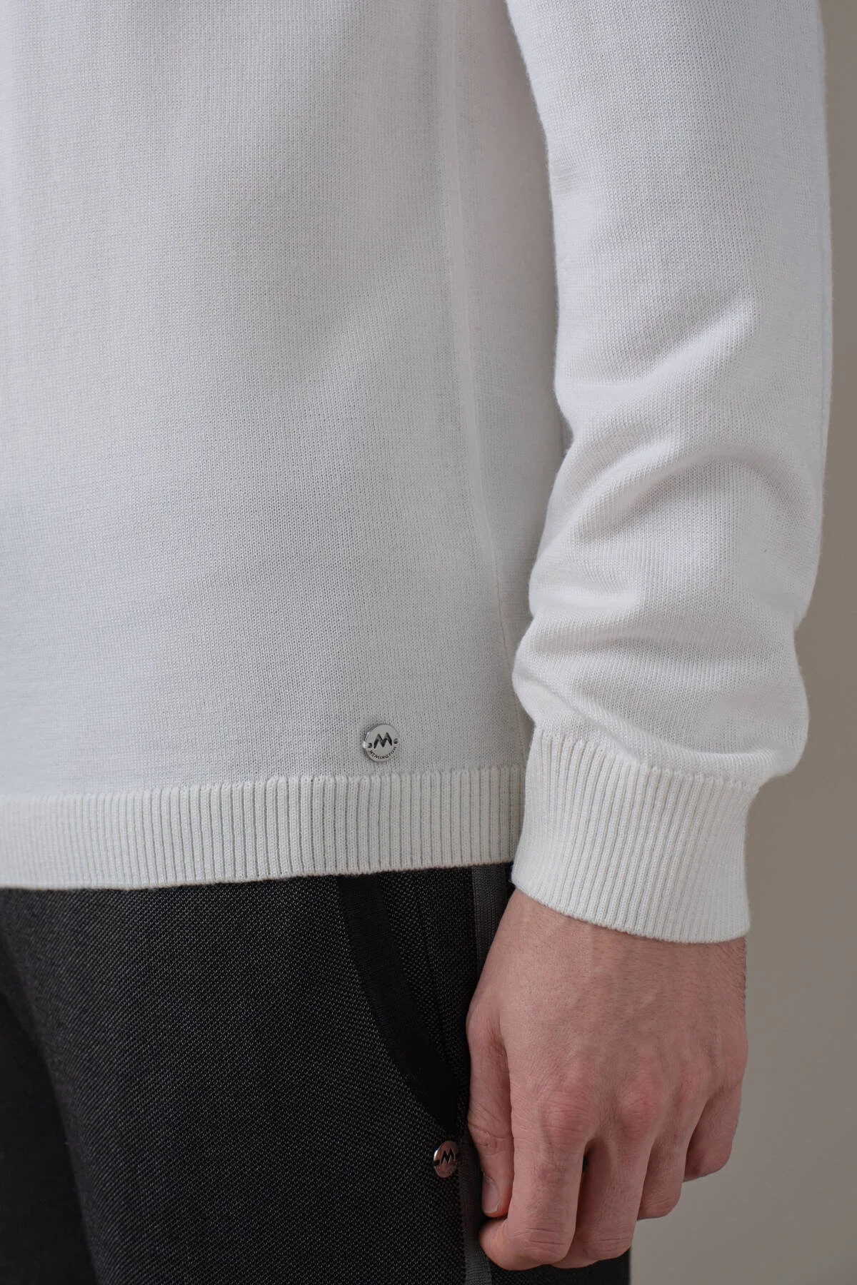 Hemington - Merino Yün-Modal Ekru Lounge Triko (4)