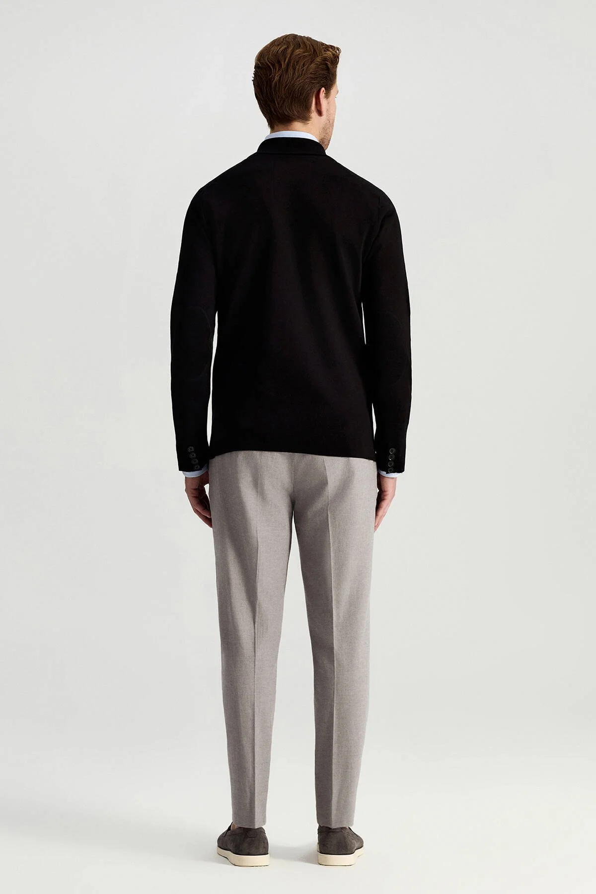 Hemington - Merserize Pamuk Siyah Triko Blazer Ceket (6)