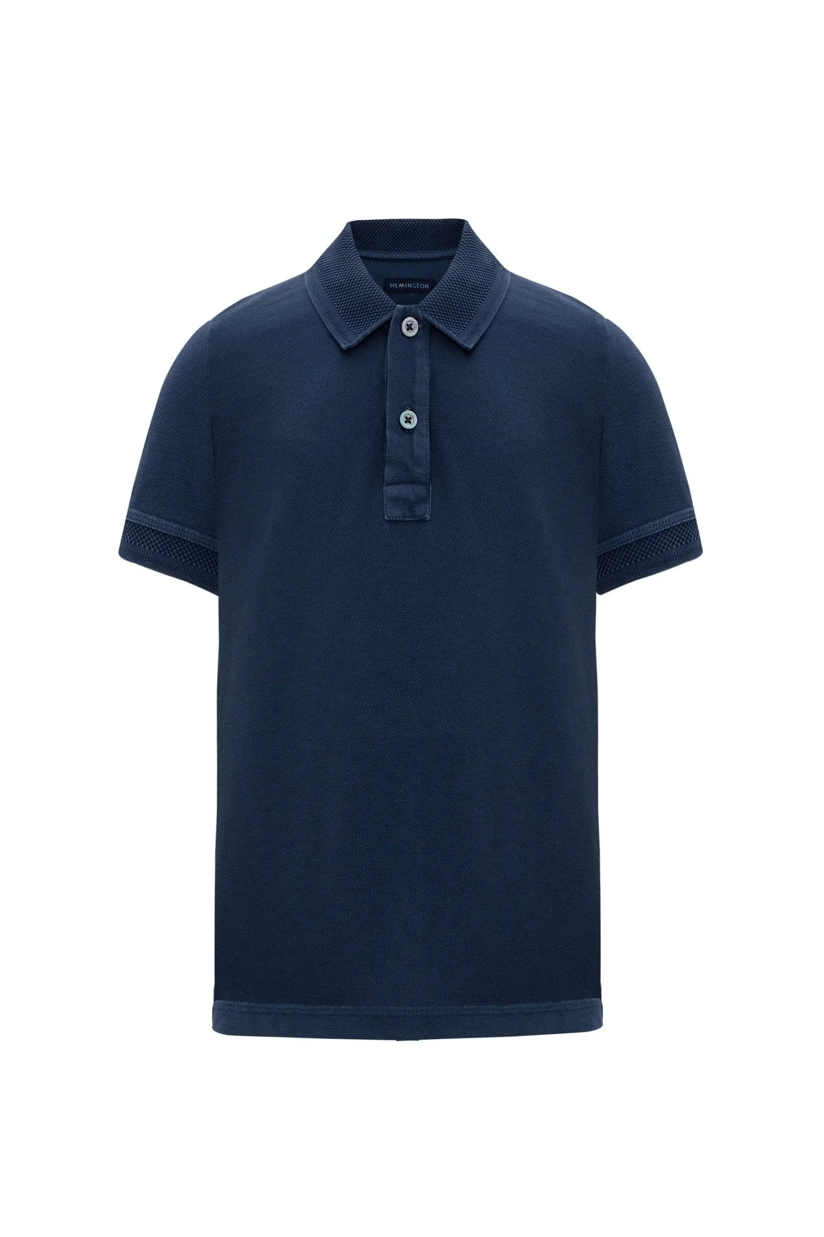 Hemington - Vintage Görünümlü Lacivert Polo Yaka Çocuk T-Shirt (6)