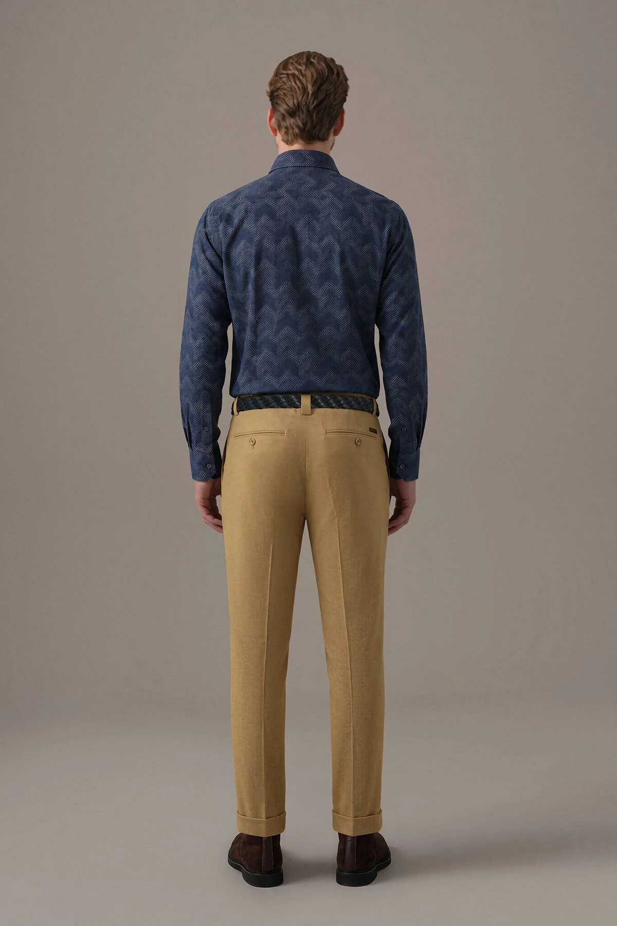 Hemington - Pamuk Kaşmir Camel Chino Pantolon (5)