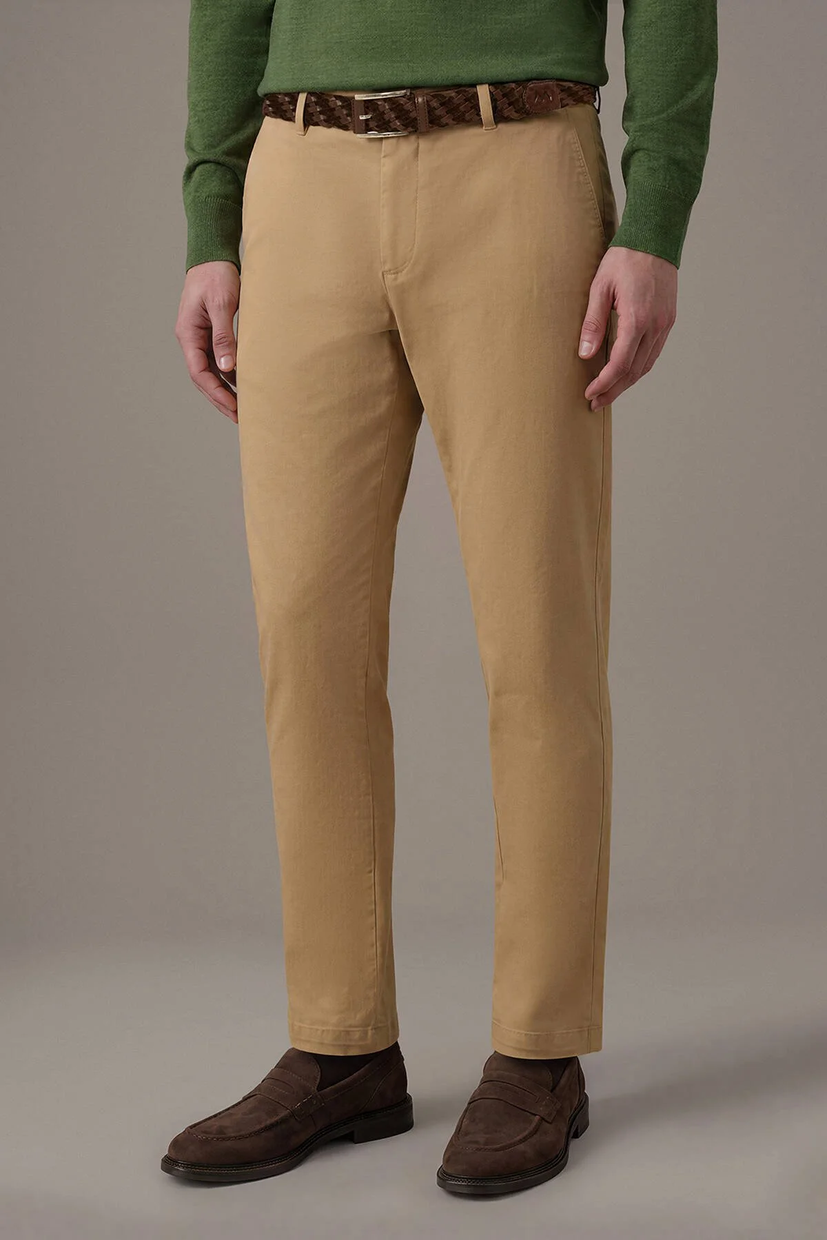 Hemington - Pamuk Modal Camel Chino Pantolon (1)