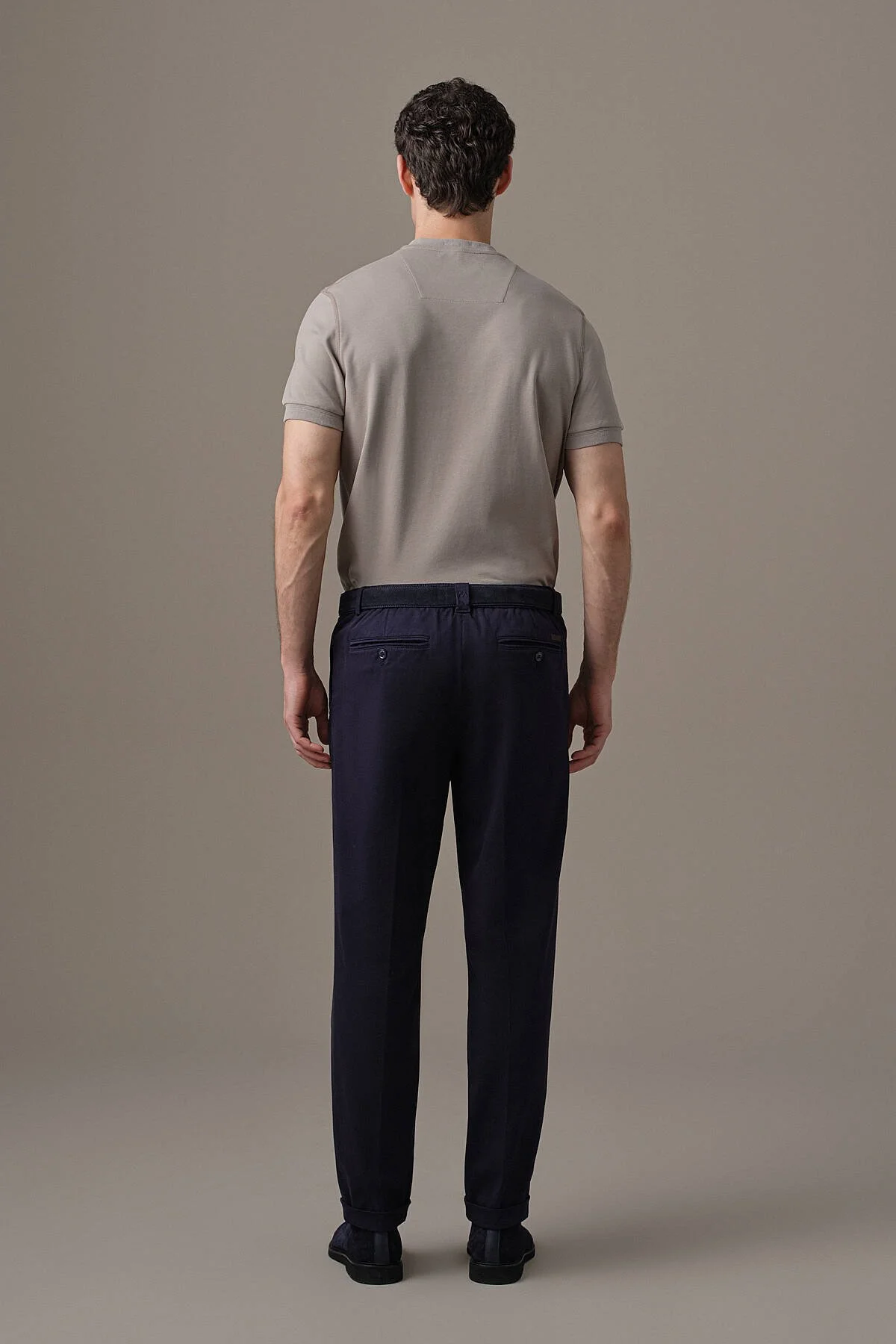 Hemington - Pamuk Modal Lacivert Chino Pantolon (4)