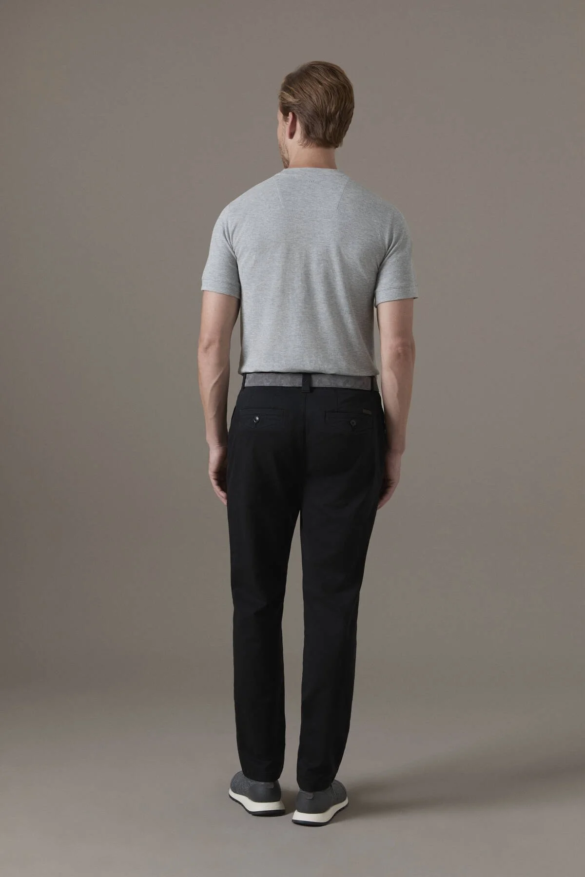 Hemington - Pamuk Modal Siyah Chino Pantolon (4)