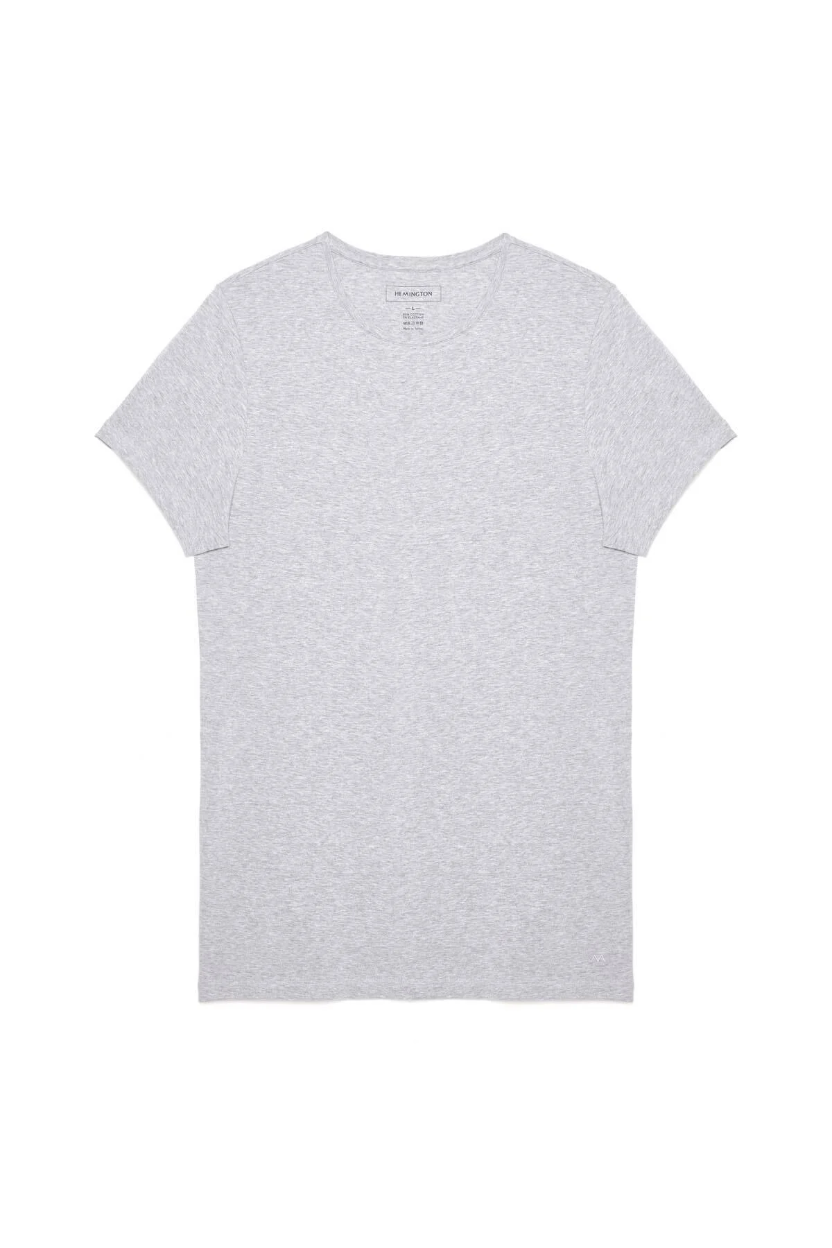 Hemington - Pamuklu Gri İç Giyim T-Shirt (2)