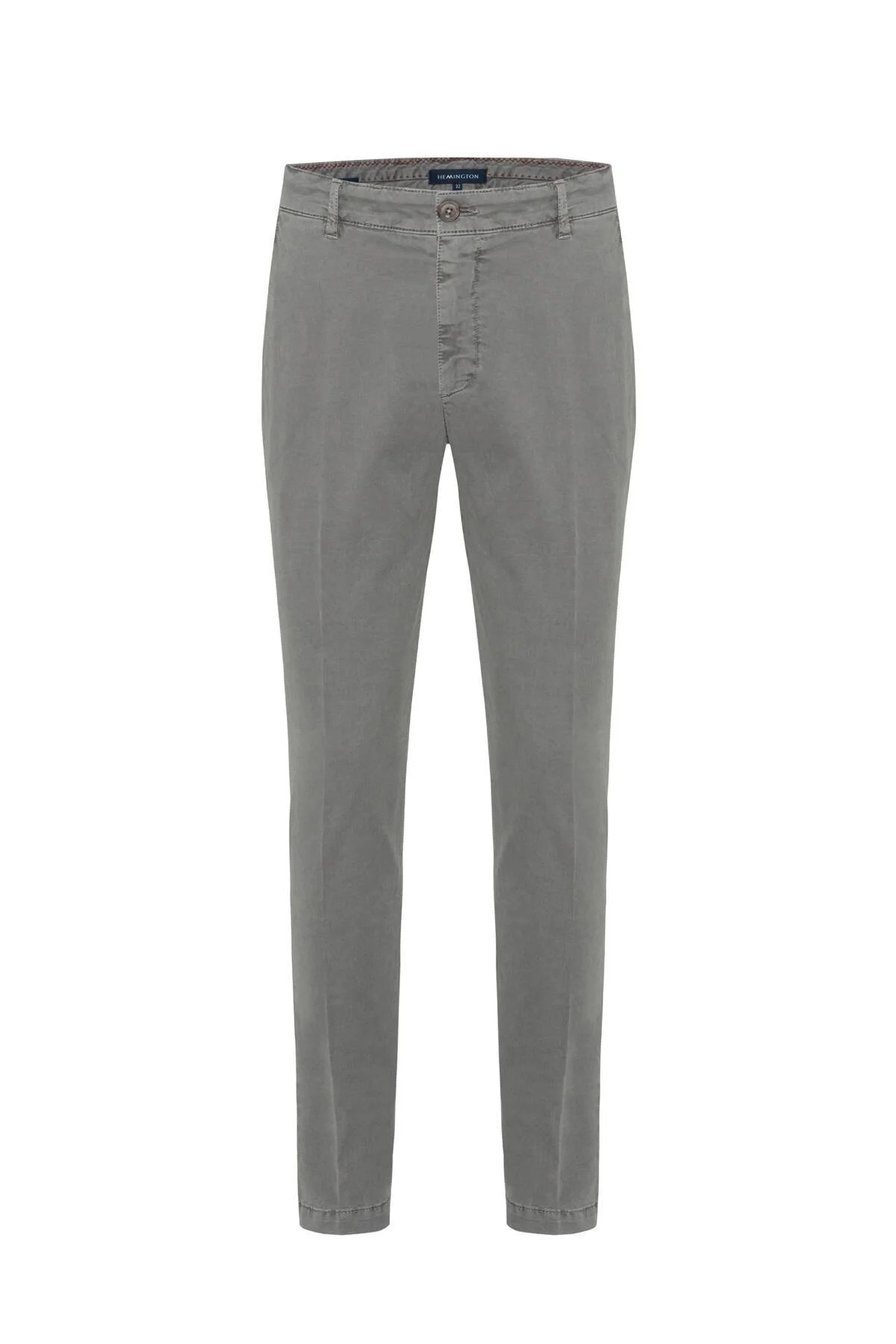 Hemington - Pamuklu Koyu Gri Regular Fit Chino Pantolon (7)