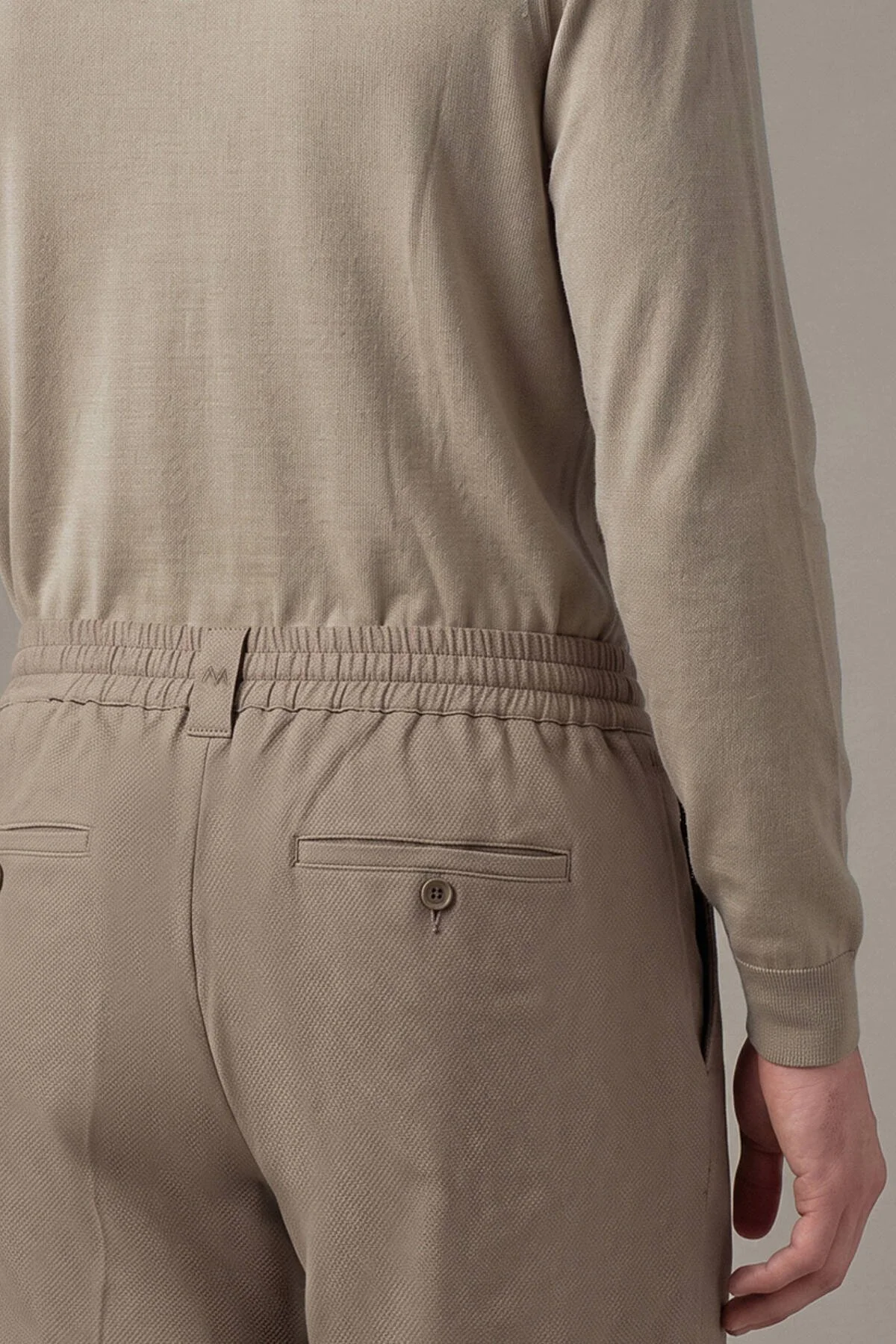 Hemington - Relax Fit Bağcıklı Tütün Rengi Chino Pantolon (4)