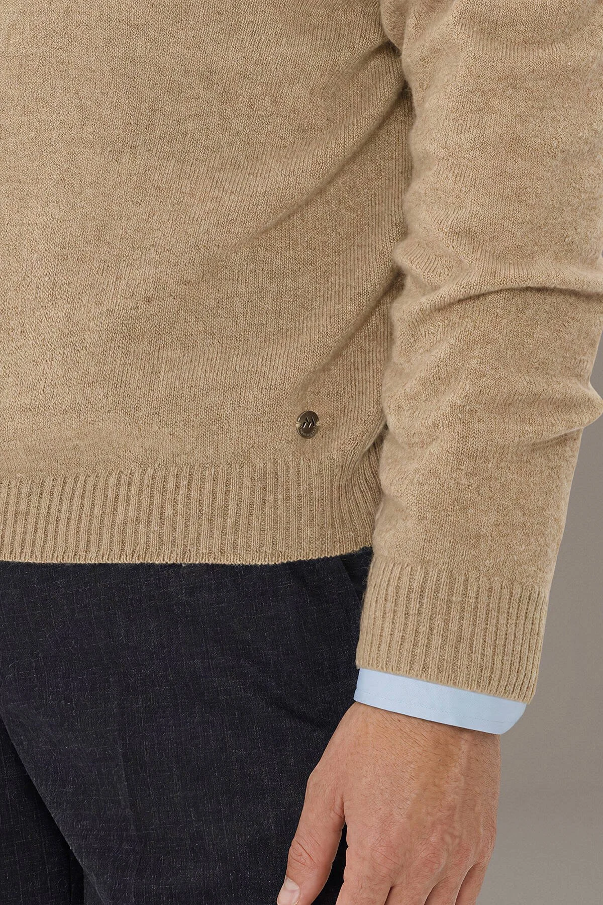 Hemington - Saf Kaşmir Camel Polo Kazak (4)