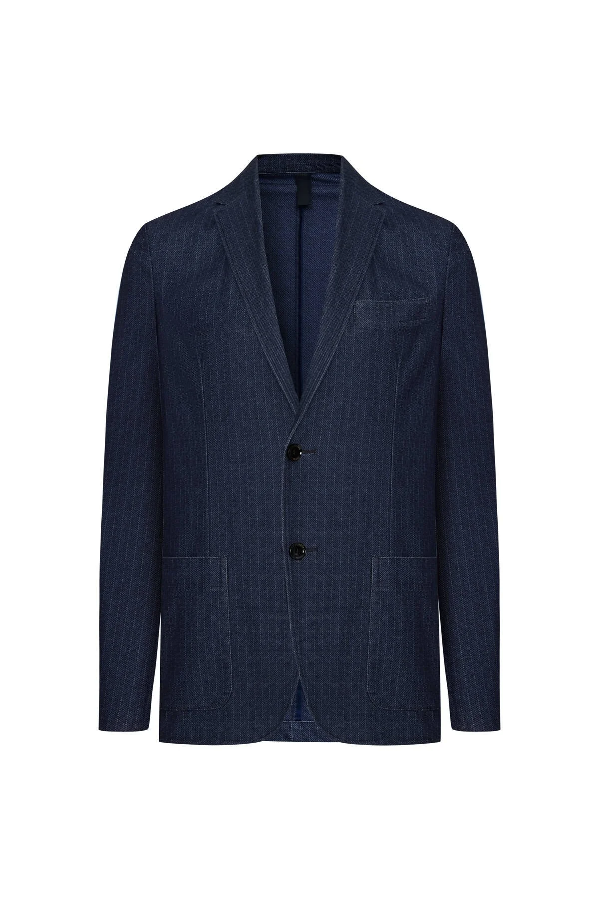 Hemington - Saf Pamuk Lacivert Blazer Ceket (6)