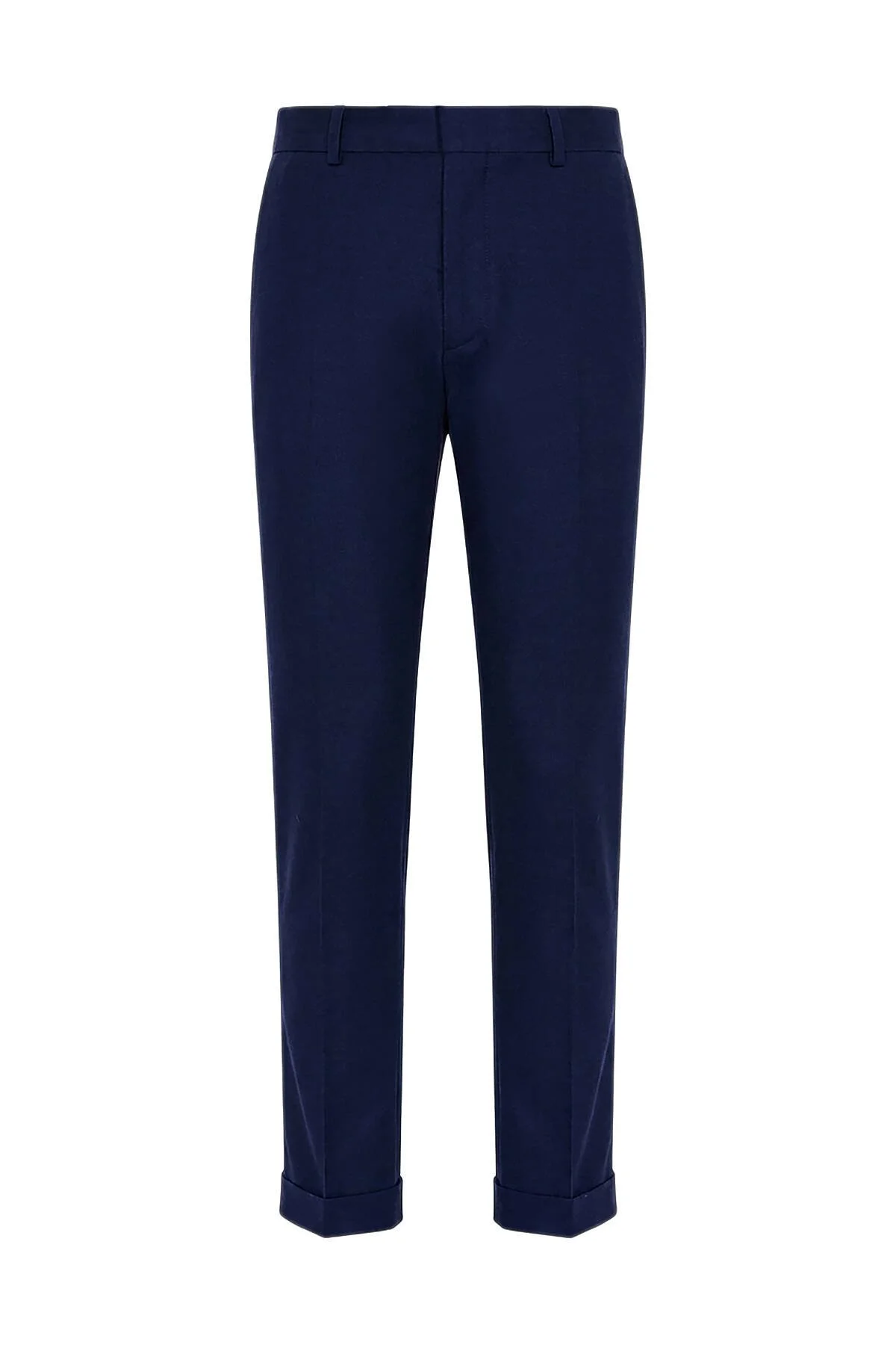 Hemington - Saf Yün Koyu Mavi Chino Jogger Pantolon (6)