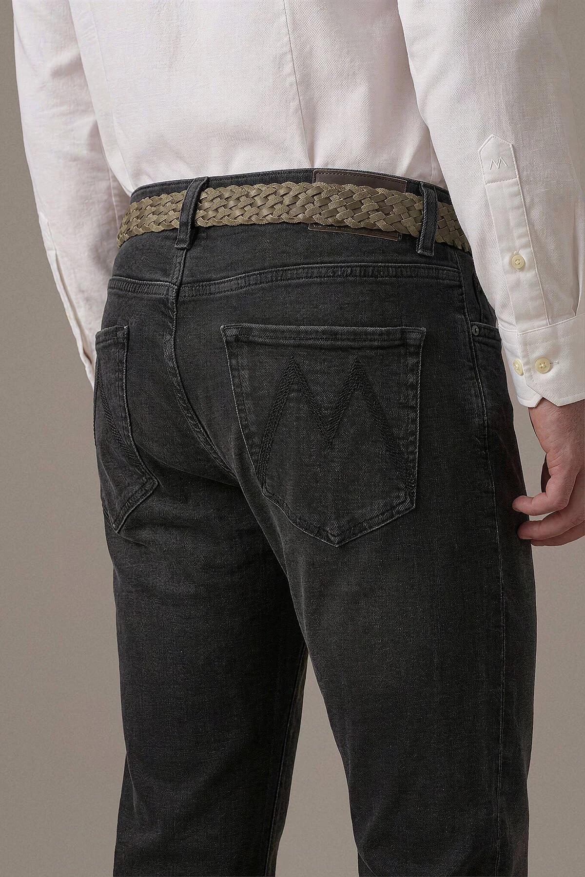 Hemington - Slim Fit Siyah Denim Pantolon (5)