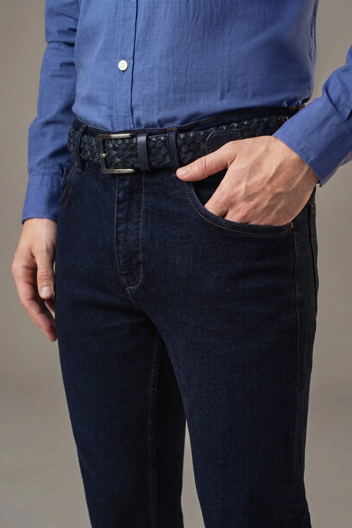 Hemington - Slim Fit Lacivert 5 Cepli Denim Pantolon (3)