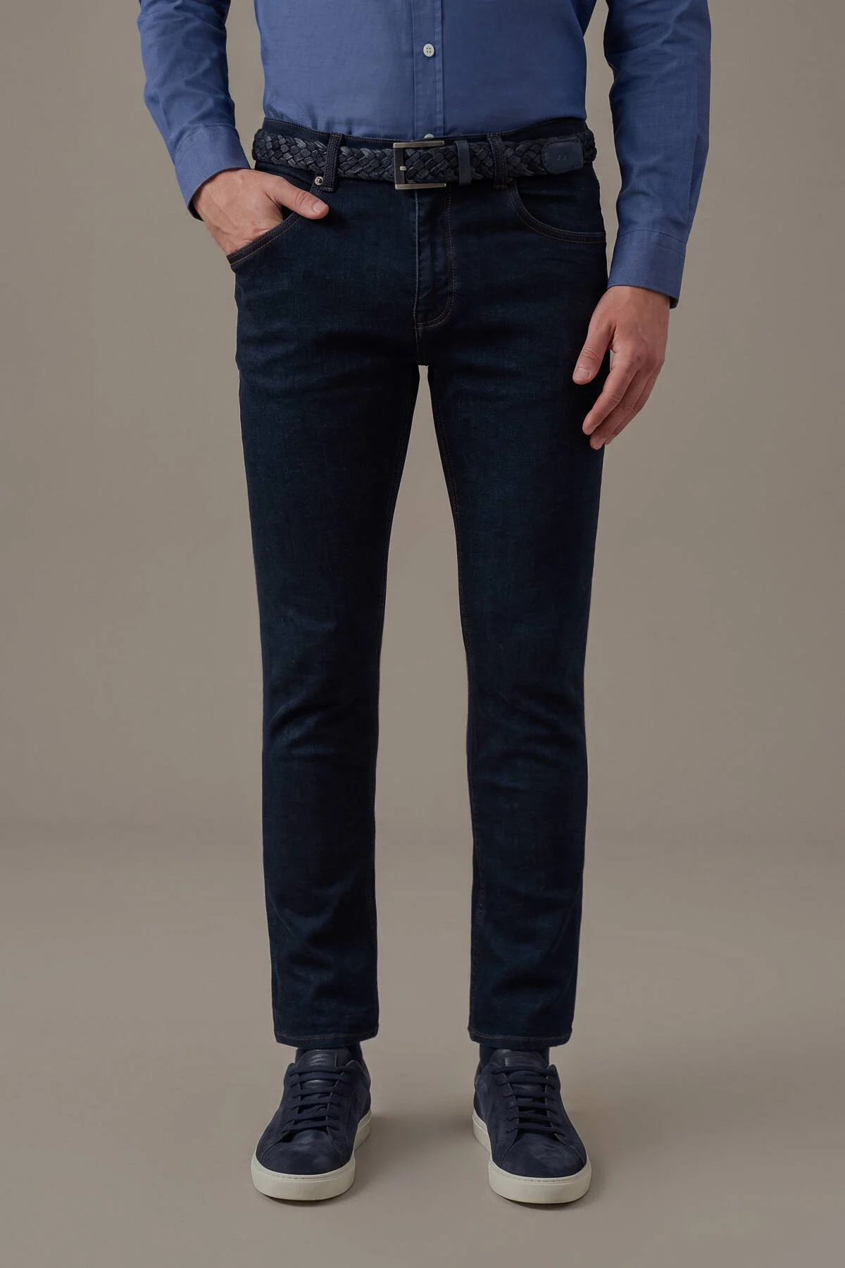 Hemington - Slim Fit Lacivert 5 Cepli Denim Pantolon (1)