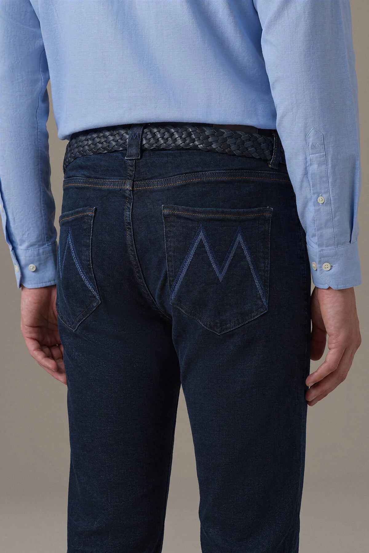 Hemington - Slim Fit Lacivert 5 Cepli Denim Pantolon (4)