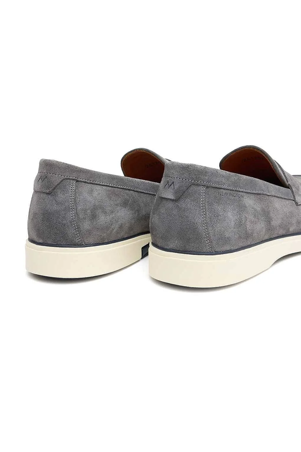 Hemington - Süet Deri Açık Gri Loafer (3)
