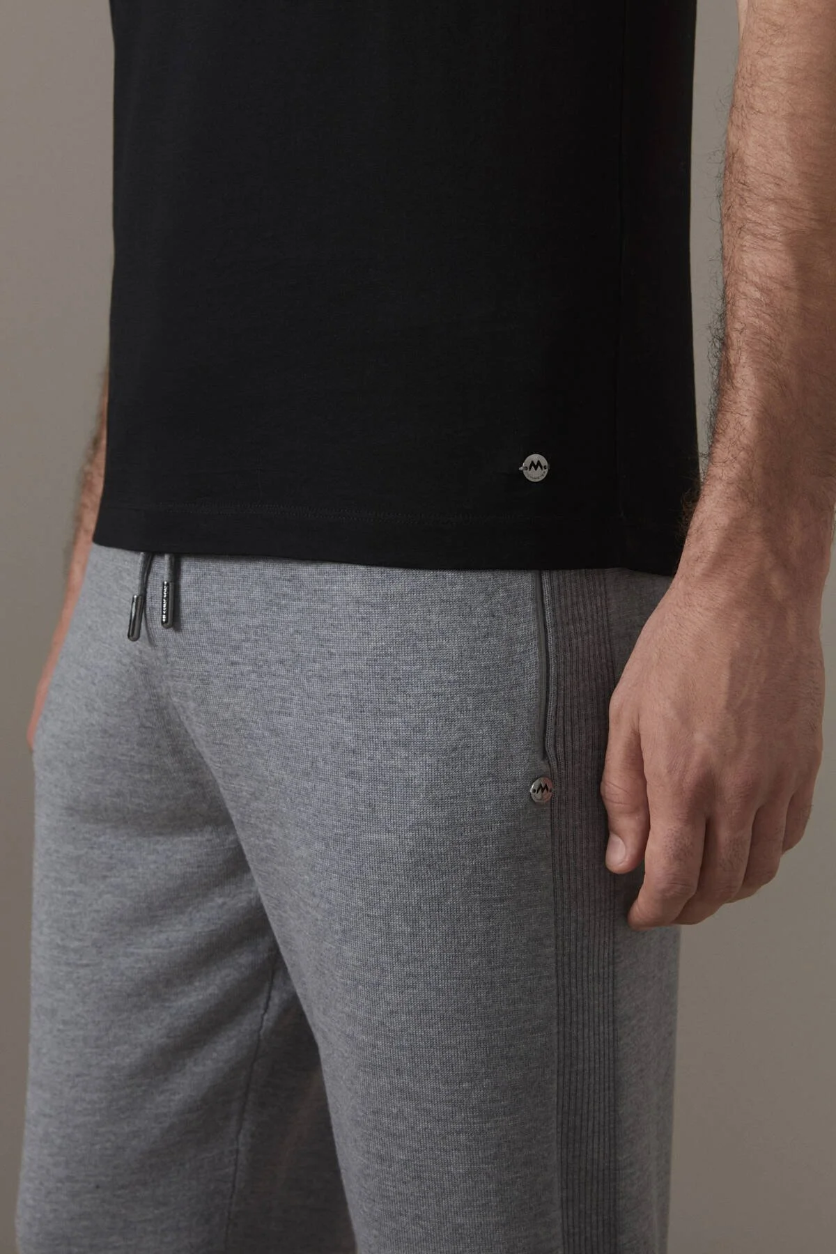 Hemington - Superfine Pamuk Bisiklet Yaka Siyah Basic T-Shirt (4)