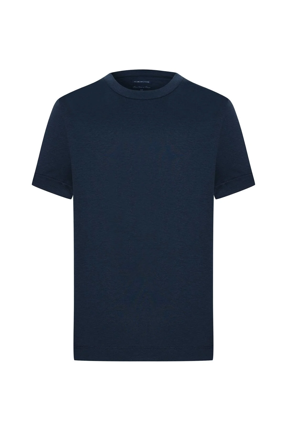 Hemington - Supima Pamuk Bisiklet Yaka Tencel Lacivert Çocuk T-Shirt (7)
