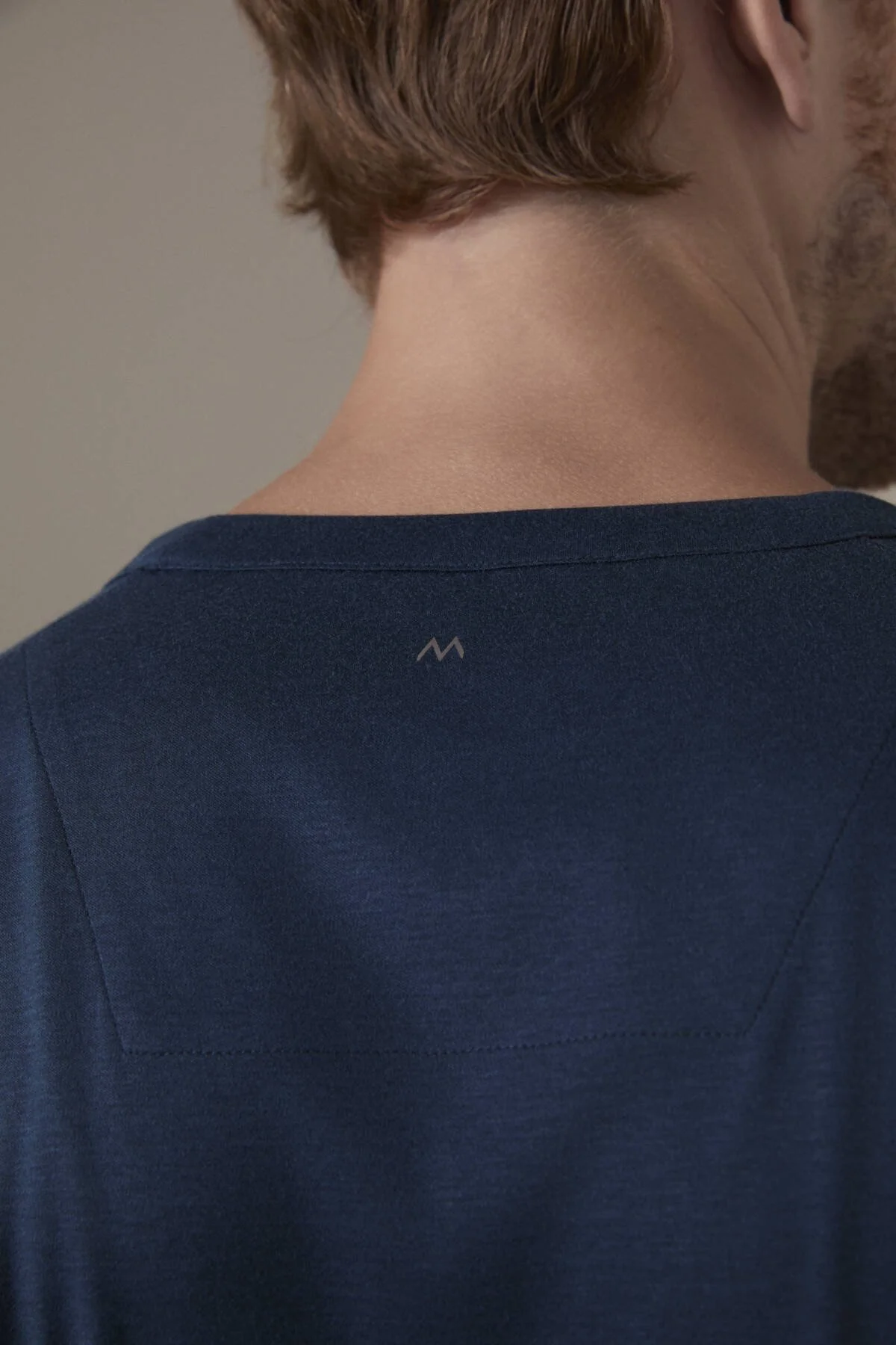 Hemington - Supima Pamuk V Yaka Tencel Lacivert T-Shirt (4)