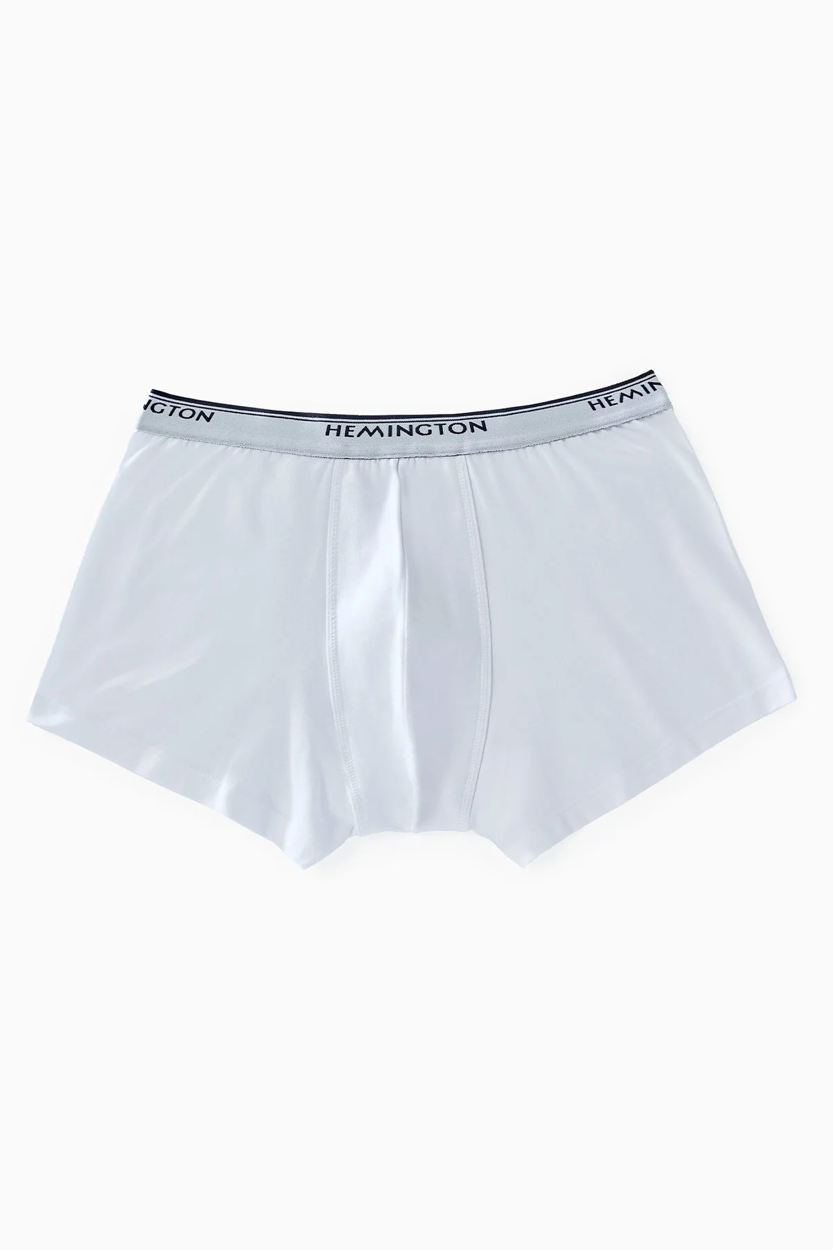 Hemington - Beyaz Gri Siyah Üçlü Boxer Seti (3)