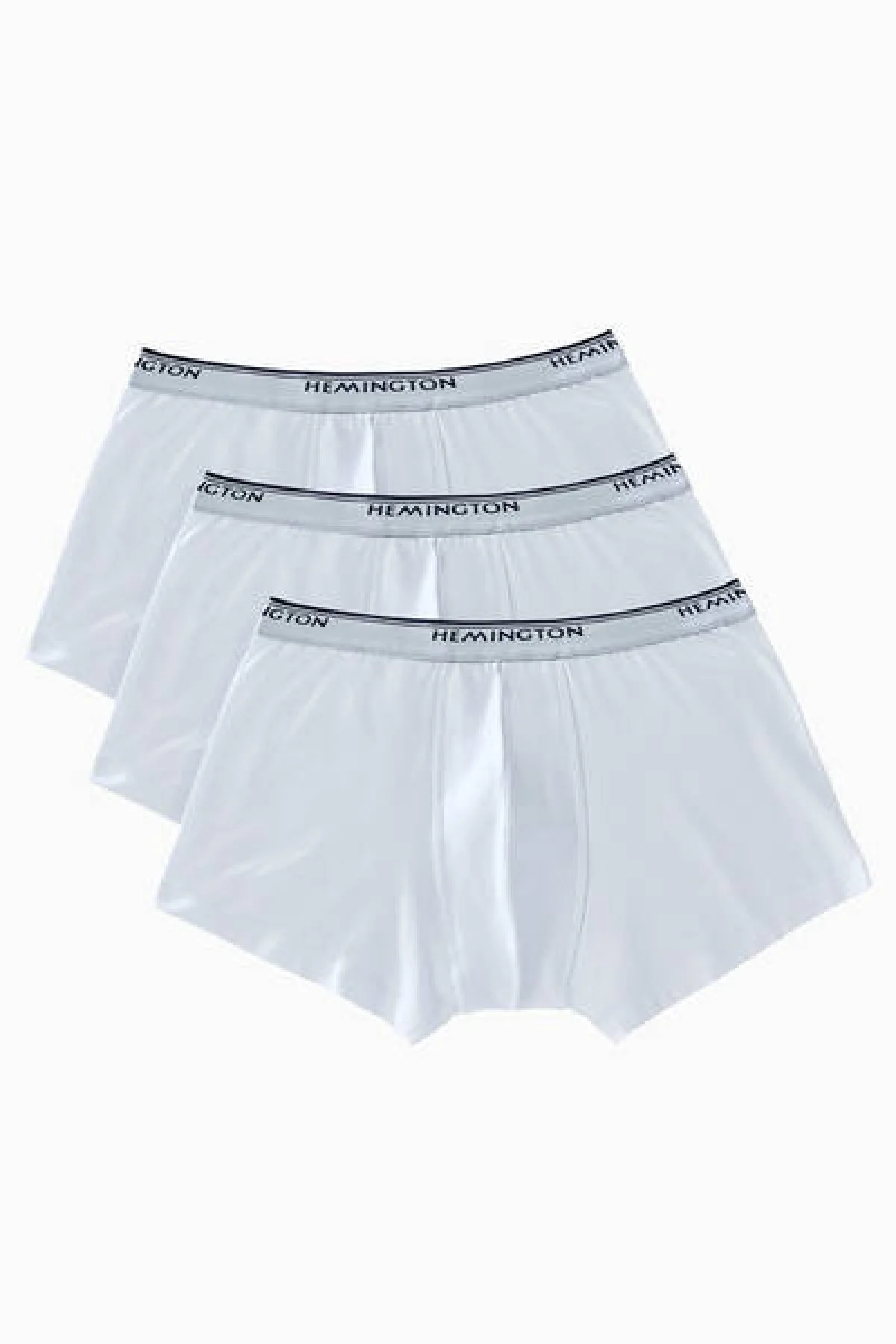 Hemington - Beyaz Üçlü Boxer Seti (5)