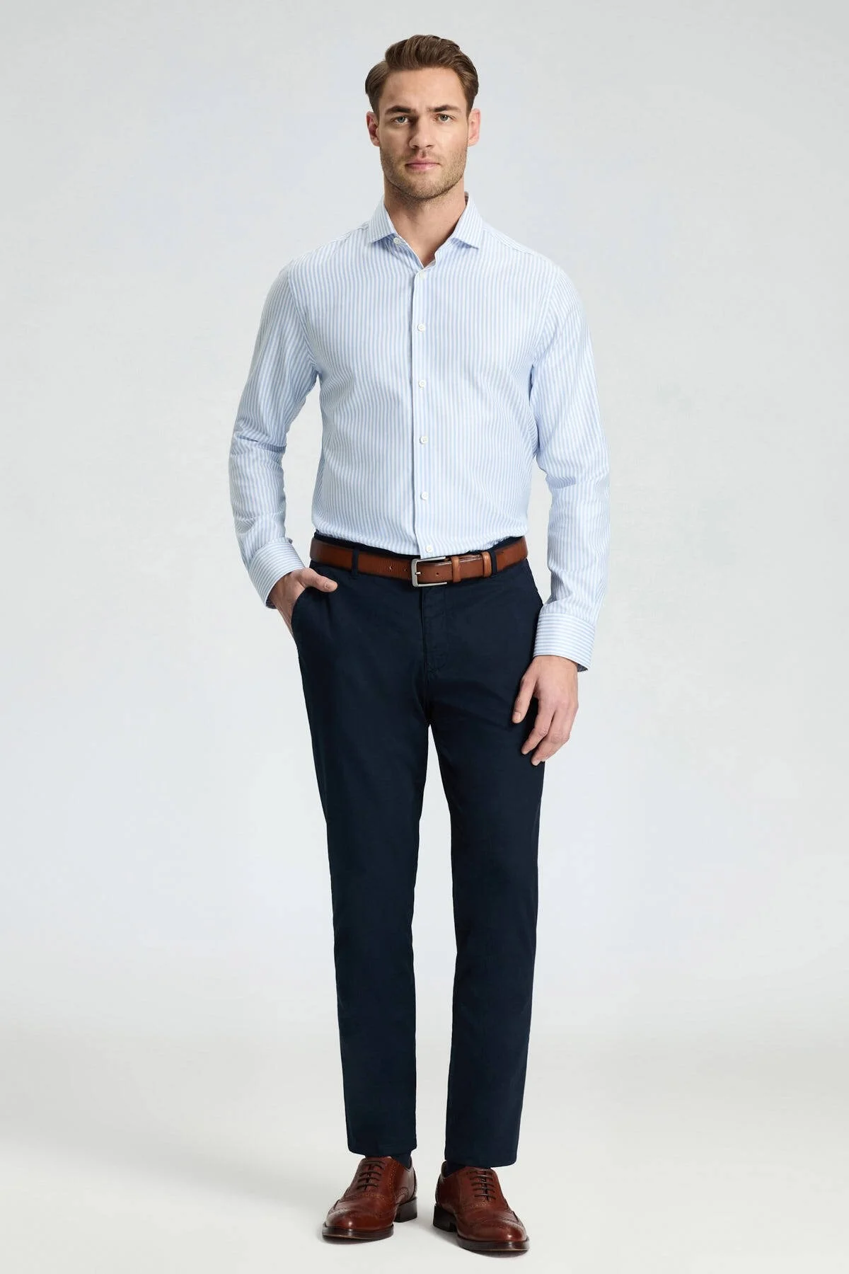 Hemington - Lacivert Yazlık Chino Pantolon (2)