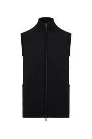 Hemington - Activewear Merino Yün Siyah Yelek