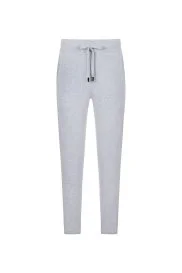 Hemington - Bağcıklı Açık Gri Slim Fit Triko Pantolon