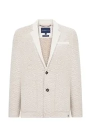 Hemington - Balıksırtı Desen Saf Kaşmir Camel Triko Ceket Hemington - Balıksırtı Desen Saf Kaşmir Camel Triko Ceket