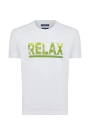 Hemington - Baskılı Pima Pamuk Beyaz T-Shirt Hemington - Baskılı Pima Pamuk Beyaz T-Shirt