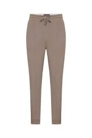 Hemington - Beli Lastikli Pamuk Bej Pantolon