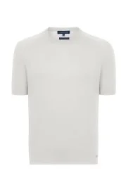 Hemington - Bisiklet Yaka Beyaz Giza Pamuk Triko T-Shirt Hemington - Bisiklet Yaka Beyaz Giza Pamuk Triko T-Shirt