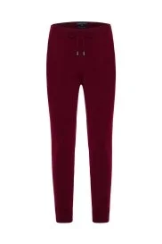 Hemington - Bordo Merino Yün Activewear Triko Pantolon