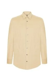 Hemington - Camel Kadife Gömlek