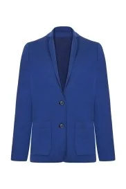 Hemington - Extrafine Merino Çift Taraflı Lacivert Triko Ceket Hemington - Extrafine Merino Çift Taraflı Lacivert Triko Ceket